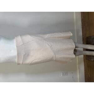 Balenciaga Women's Beige Fleece Wool Flared Skirt